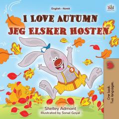 I Love Autumn (English Norwegian Bilingual Children's Book)