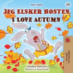 I Love Autumn (Norwegian English Bilingual Children's Book)