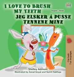 I Love to Brush My Teeth (English Norwegian Bilingual Book for Kids)