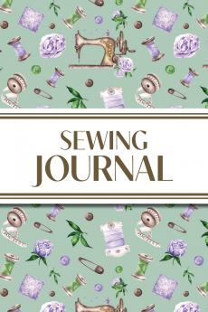 Sewing Journal (Purple Roses)