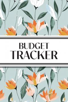 Budget Tracker (Orange and White Flowers)