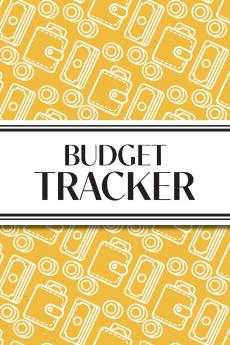 Budget Tracker (Yellow and White Money Outlines)