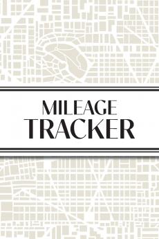 Mileage Tracker (Urban Map Cream)