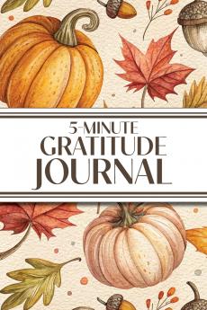 5-Minute Gratitude Journal (Cozy Autumn)