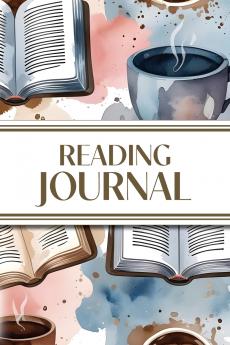 Reading Journal (Watercolor Coffee & Books)