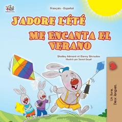 J'adore l'été (Livre pour enfants bilingue français-espagnol)