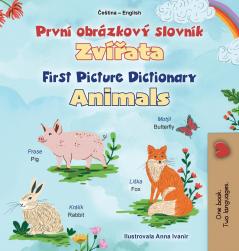 First Picture Dictionary - Animals (Czech English Bilingual Children's Book)