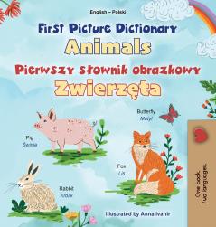 First Picture Dictionary - Animals (English Polish Bilingual Children's Book)