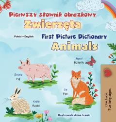 First Picture Dictionary - Animals (Polish English Bilingual Children's Book)