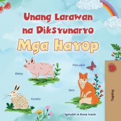First Picture Dictionary - Animals (Tagalog Children's Book)