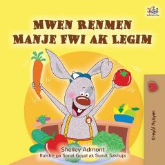 I Love to Eat Fruits and Vegetables (Haitian Creole Book for Kids)