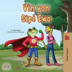Being a Superhero (Haitian Creole Children's Book)