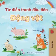 First Picture Dictionary - Animals (Vietnamese Children's Book)