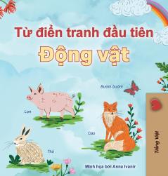 First Picture Dictionary - Animals (Vietnamese Children's Book)