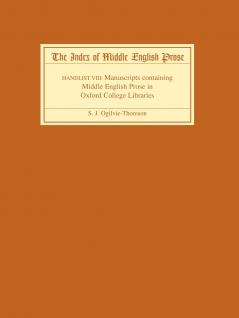 The Index of Middle English Prose