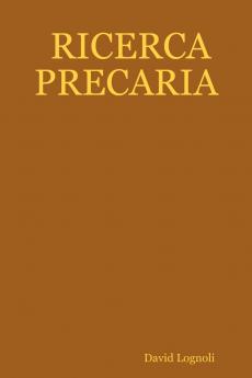 RICERCA PRECARIA