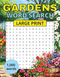 Gardens Word Search