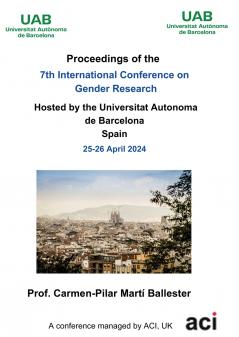 ICGR 2024- Proceedings of the 7th International Conference on Gender Research