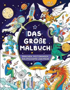 Das große Malbuch für Jungen