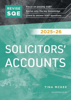 Revise SQE Solicitors' Accounts 2025-26