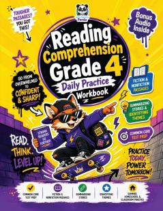 Reading Comprehension Grade 4 Daily Practice Workbook