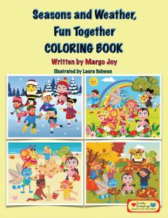 Seasons and Weather Fun Together Coloring Book