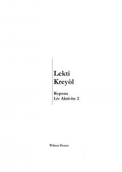 Lekti Krey��l Repons Liv Aktivite 2