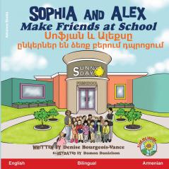 Sophia and Alex Make Friends at School