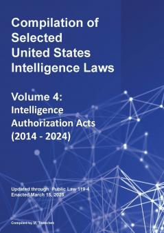 Compilation of Selected United States Intelligence Laws Vol. 4