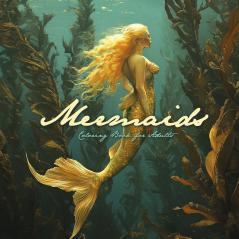 Mermaids Coloring Book for Adults