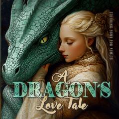 A Dragon´s Love Tale Coloring Book for Adults