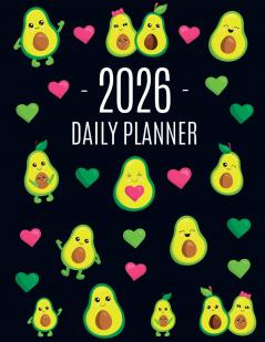 Avocado Daily Planner 2026