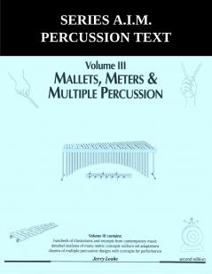 Series A.I.M Percussion Text Volume 3