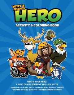 Hero Activity & Coloring Book