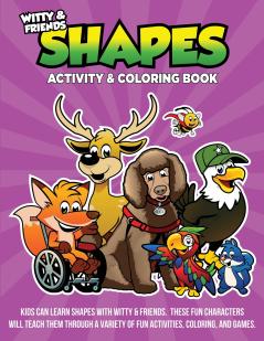 Shapes Activity & Coloring Book