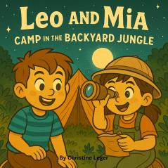 Leo and Mia Camp in the Backyard Jungle