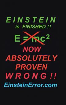 Einstein is Finished