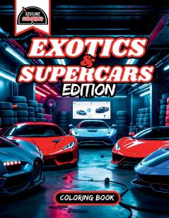 Revline Coloring Exotic/Supercars Cars Coloring Book