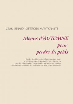 Menus d'automne pour perdre du poids
