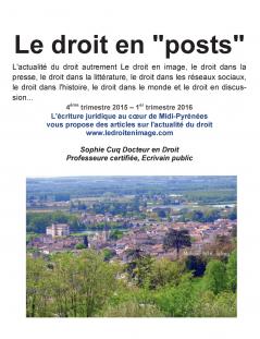 Le droit en posts