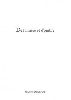 De lumière et d'ombre