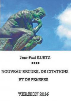 Nouveau recueil de citations et de pensées - Version 2016
