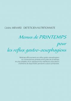 Menus de printemps pour les reflux gastro-oesophagiens