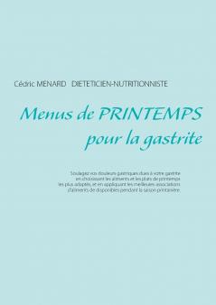 Menus de printemps pour la gastrite