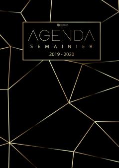Agenda 2019 2020 - Agenda Semainier et Calendrier Août 2019 à Décembre 2020 Agenda Journalier