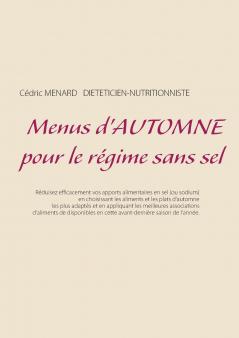 Menus d'automne pour le régime sans sel