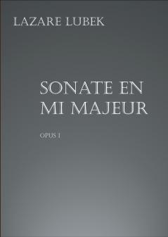 Sonate en mi majeur