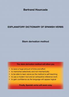 Explanatory dictionary of spanish verbs