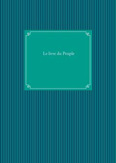 Le livre du Peuple