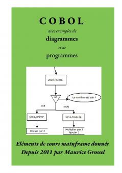 Cobol avec exemples de diagrammes et de programmes
